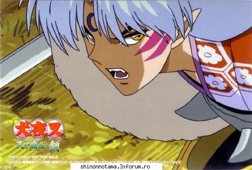 sesshomaru aparu foarte brusc in fata lui kikyou atacand cu cel mai puternic atac a :x camera lui