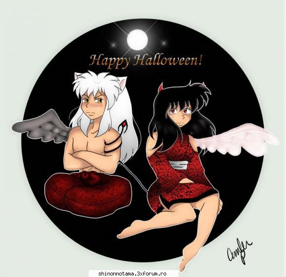 InuYasha Half demon..Half angel.. - Capitolul 1: -Imbecilule!nu esti in stare nici - Fan fiction