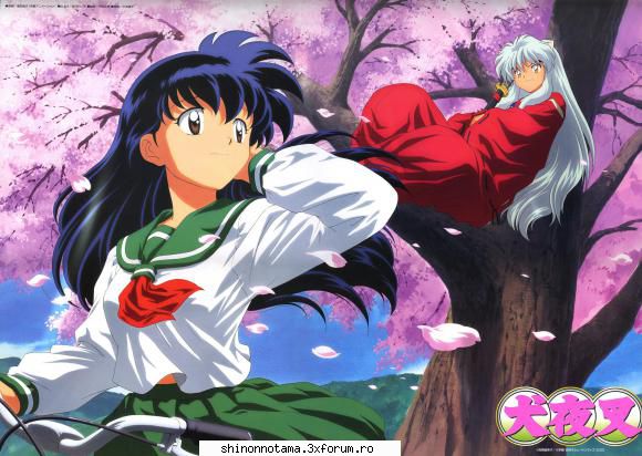 Inuyasha and Kagome - Un nou inceput - D ~~~ POZE ~~~ :D Inuyasha in copac - Fan fiction