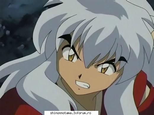 on topic : - pe cine iubesti ? se trezeste imediat inuyasha . 

off topic : vezi ce urechi bune am ?